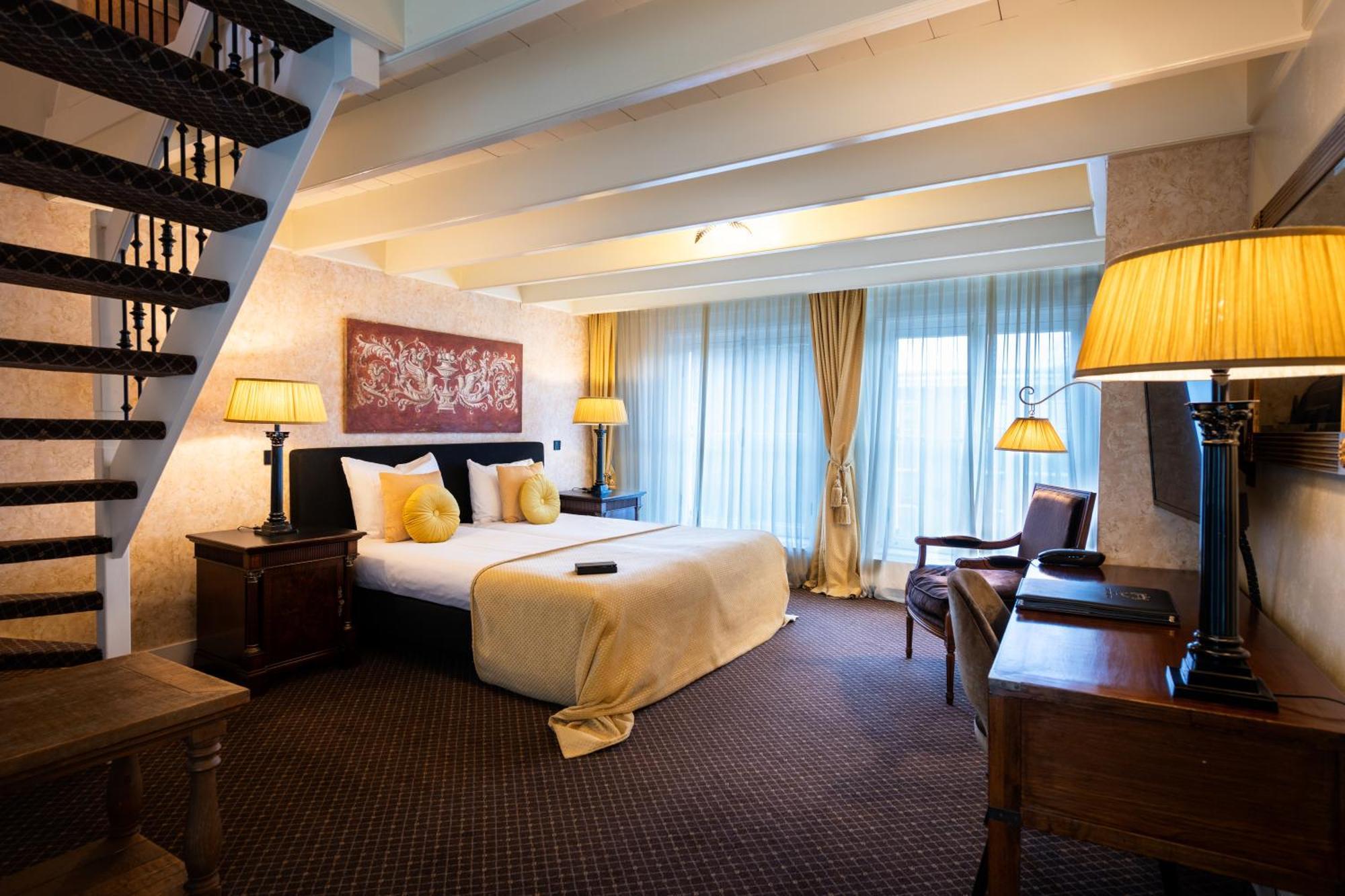 Grand Boutique Hotel-Restaurant Huis Vermeer Deventer Pokój zdjęcie