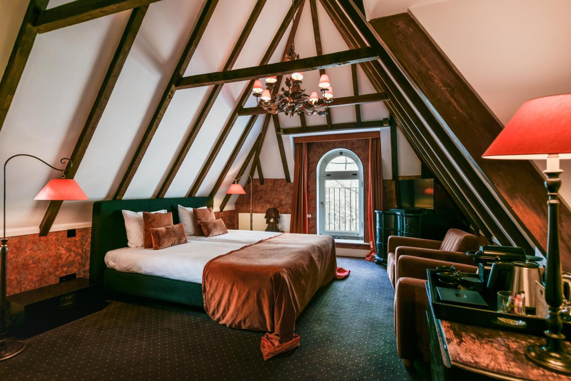 Grand Boutique Hotel-Restaurant Huis Vermeer Deventer Pokój zdjęcie